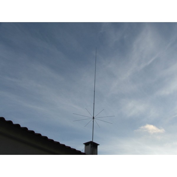 (image for) Sirio 827 (26.4 - 28.4 Mhz) 10M-HAM 3000W Tunable Base Antenna - Click Image to Close