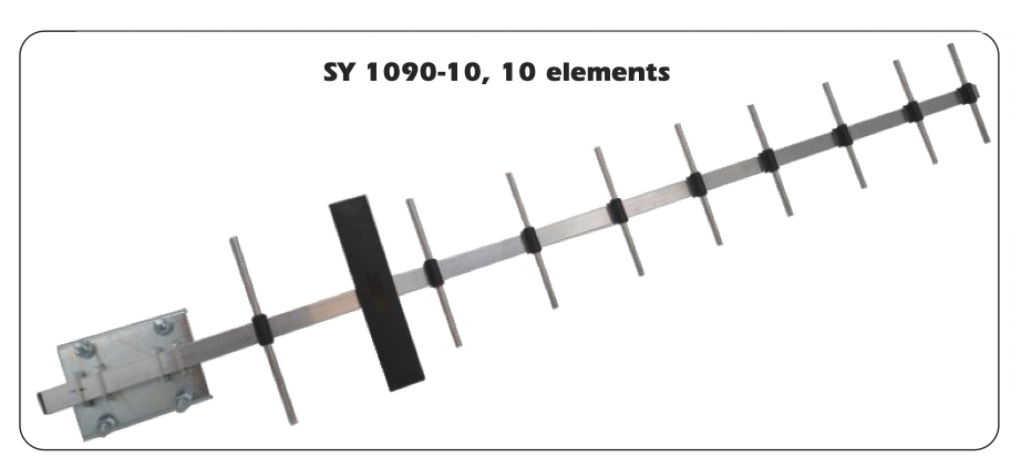 (image for) Sirio SY 1.09-10 1090 Mhz ADS-B 10 Elements Yagi - Click Image to Close